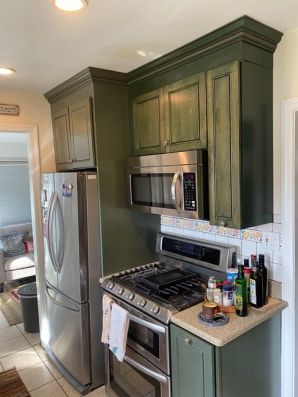Before & After Cabinet Painting in Takoma Park, MD (1)